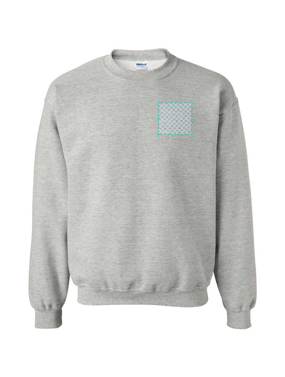Embroidered Gildan Heavy Blend™ Crewneck Sweatshirt – Constantly Create Shop