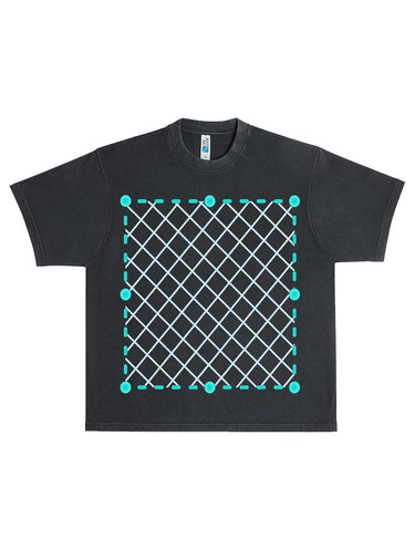Lane 7 Heavyweight Pigment Boxy T-Shirt
