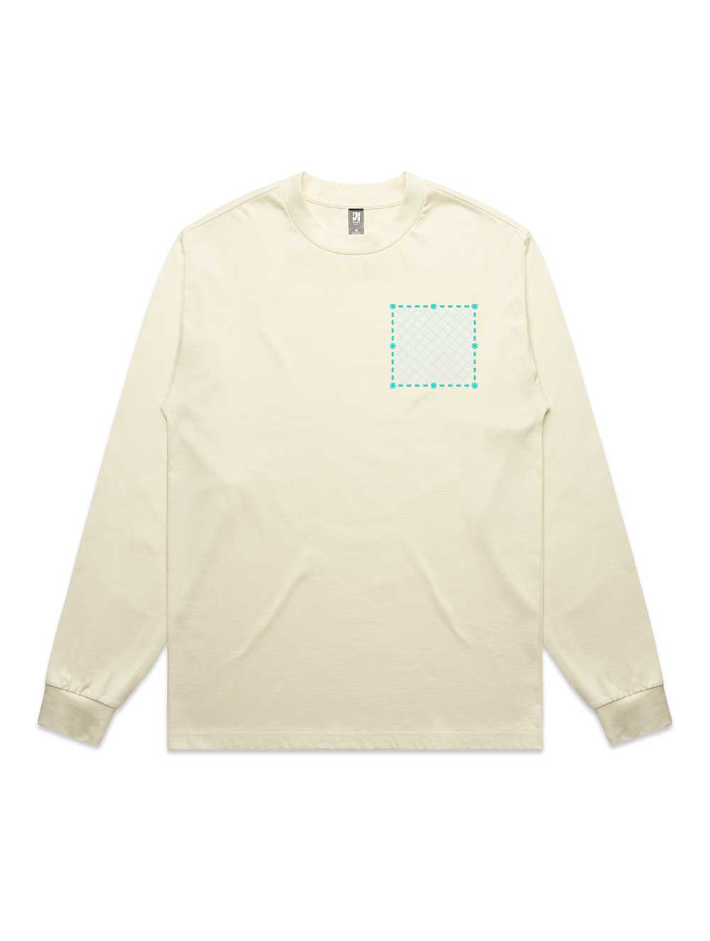 Embroidered AS Colour Heavy Long Sleeve Tee