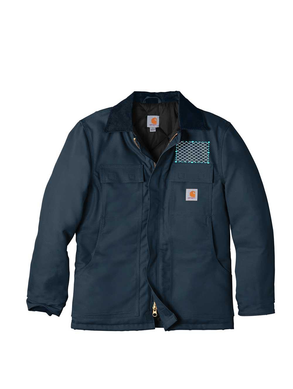 Embroidered Carhartt ® Duck Traditional Coat - Constantly Create Shop