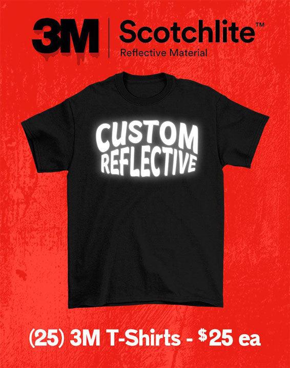 25 3M Scotchlite Reflective T-Shirts (Mens) - Constantly Create Shop