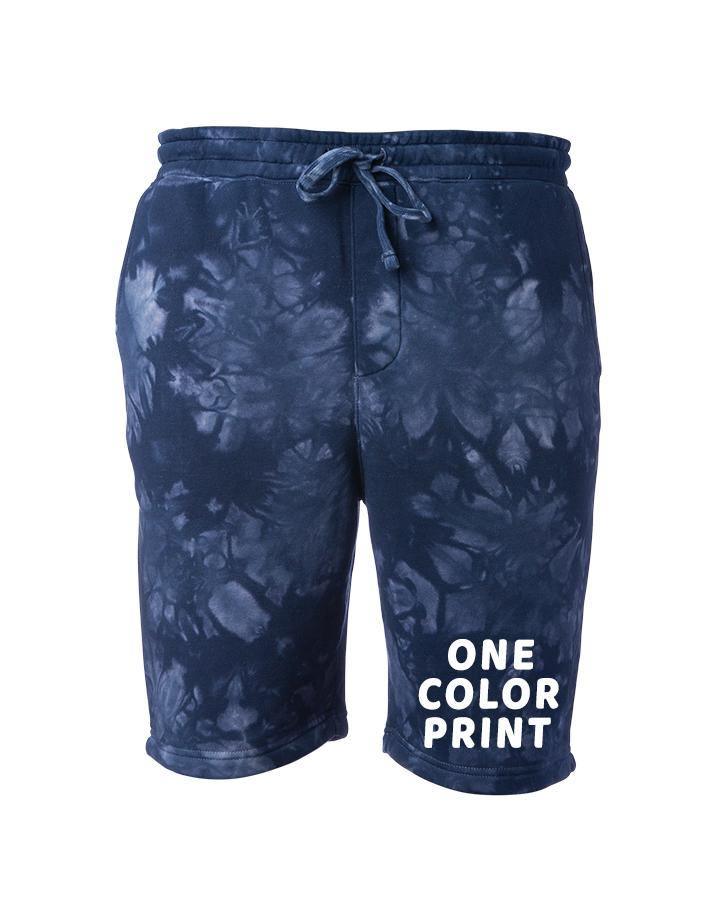 Tie dye sales sweatpant shorts
