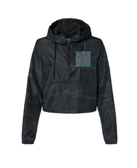 Thumbnail for Crop Top Windbreaker (Women's) - Constantly Create Shop