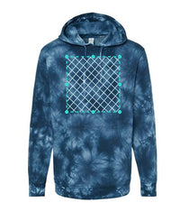 Thumbnail for Navy Tie Dye Hoodie - Constantly Create Shop