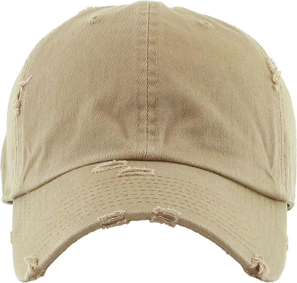 Blank Distressed Dad Hats - Constantly Create Shop