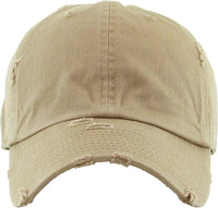 Thumbnail for Blank Distressed Dad Hats - Constantly Create Shop