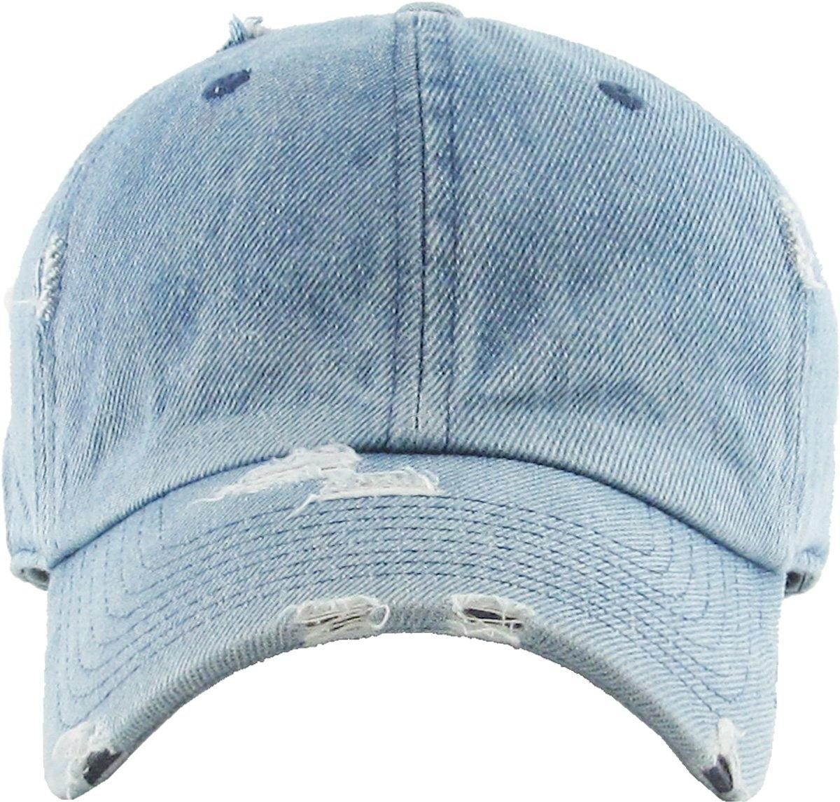 Blank Distressed Dad Hats - Constantly Create Shop