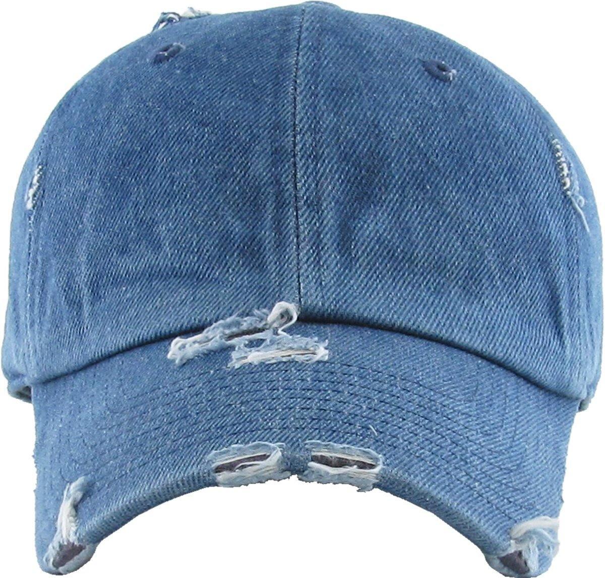 Blank Distressed Dad Hats - Constantly Create Shop