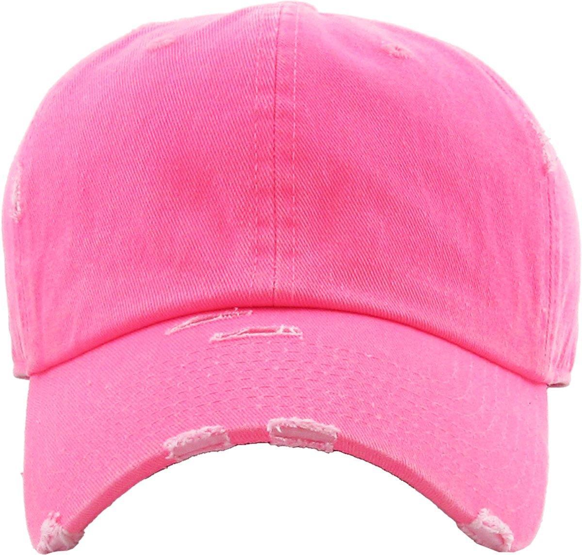 Blank Distressed Dad Hats - Constantly Create Shop