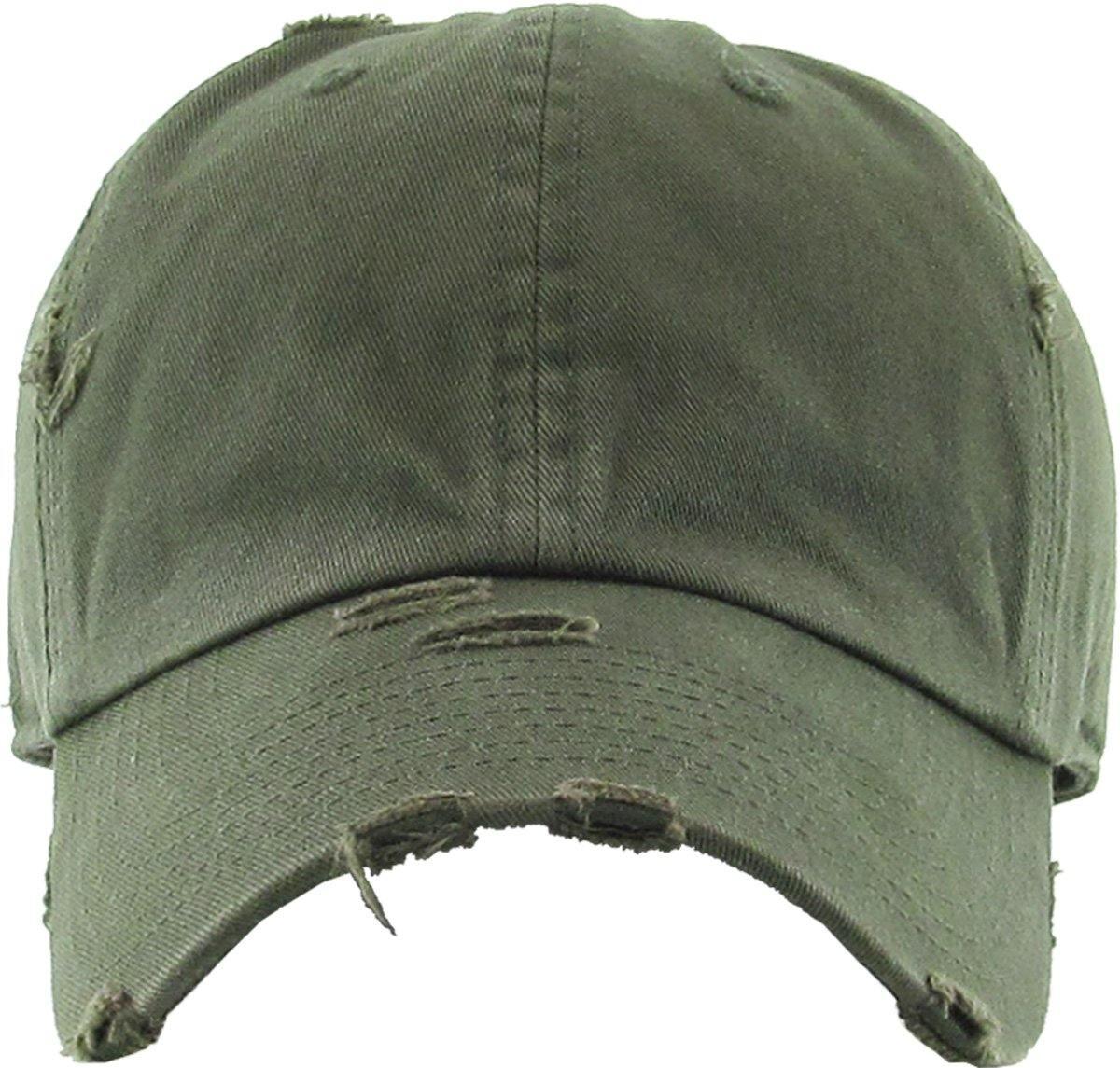 Blank Distressed Dad Hats - Constantly Create Shop