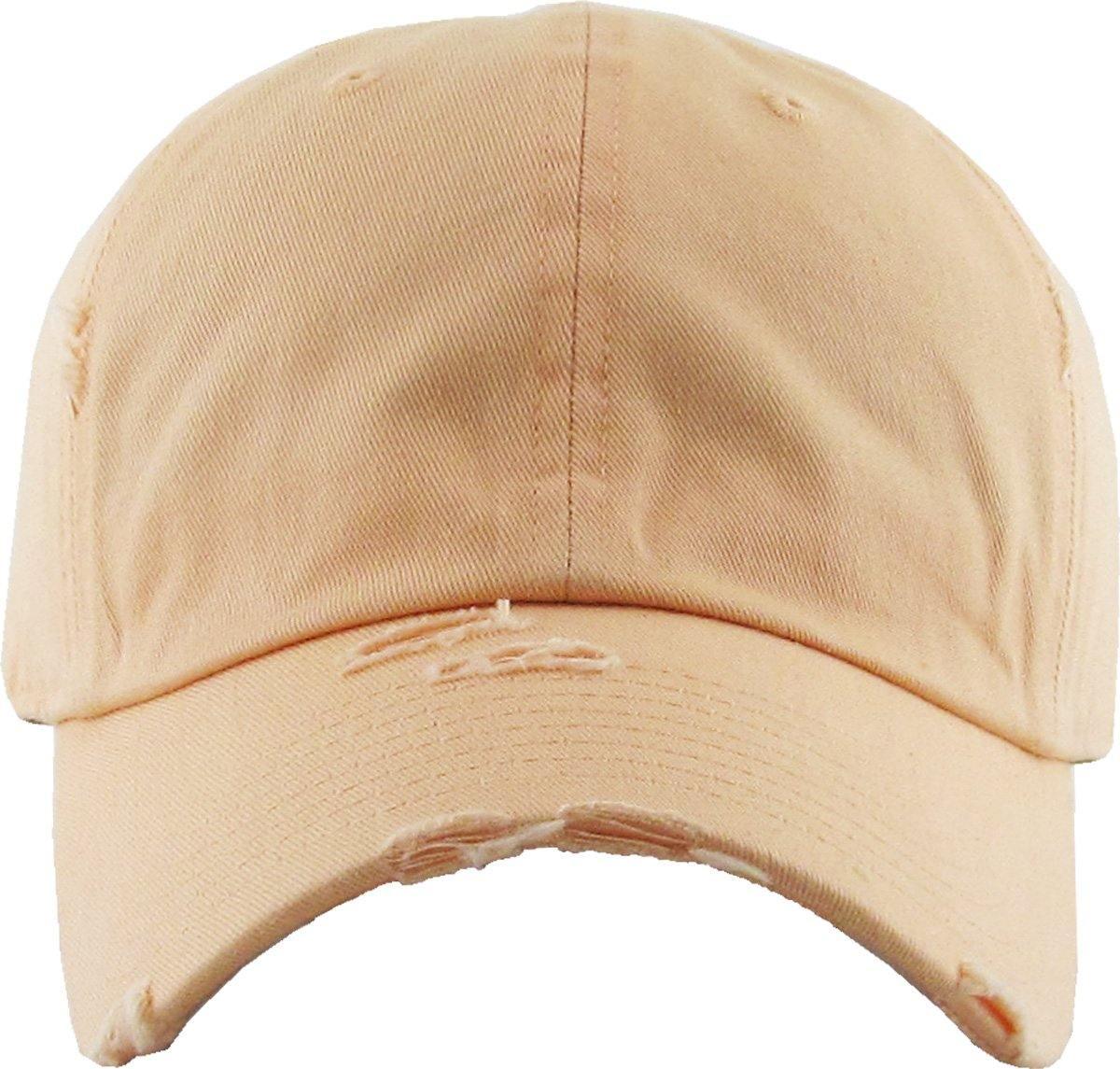 Blank Distressed Dad Hats - Constantly Create Shop