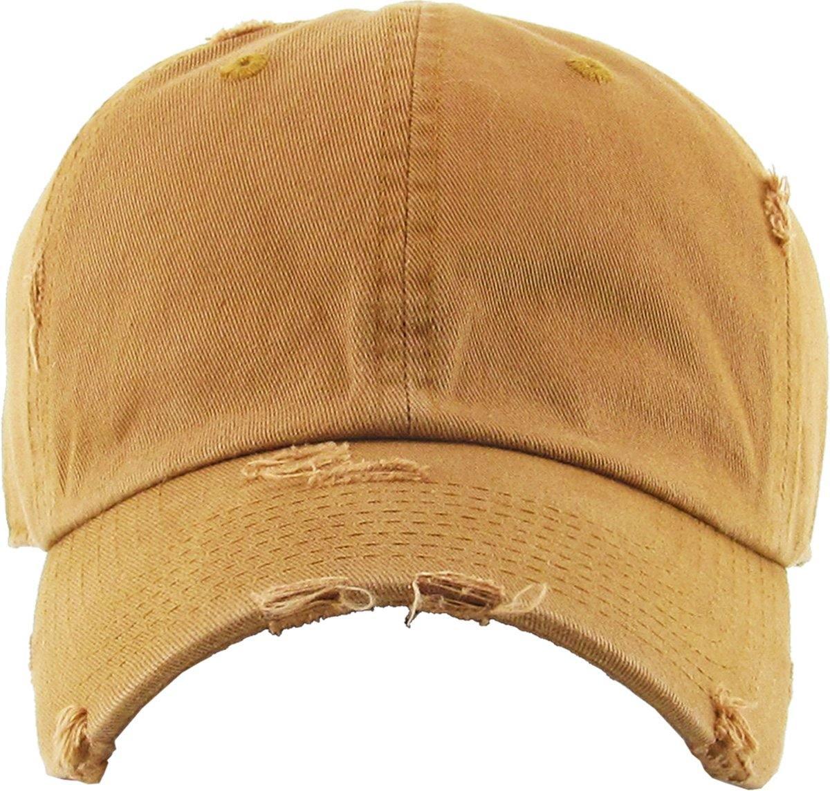 Blank Distressed Dad Hats - Constantly Create Shop