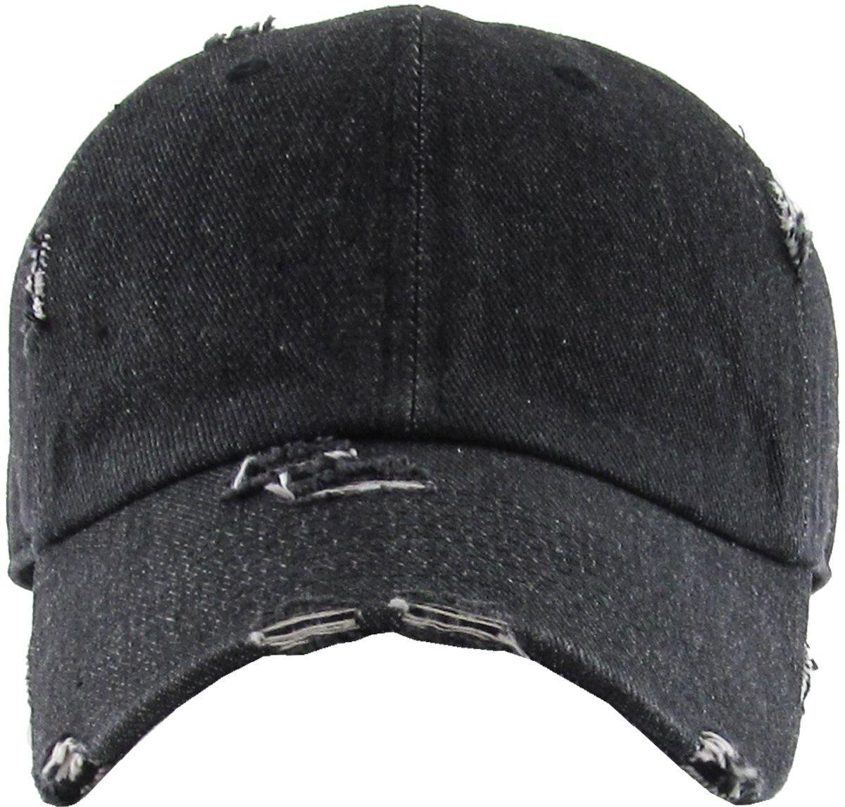 Blank Distressed Dad Hats - Constantly Create Shop