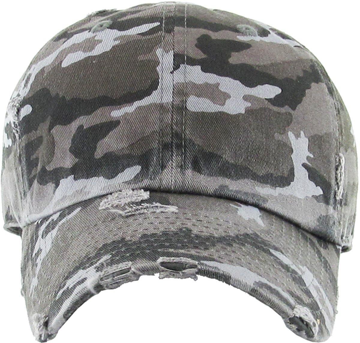 Blank Distressed Dad Hats - Constantly Create Shop