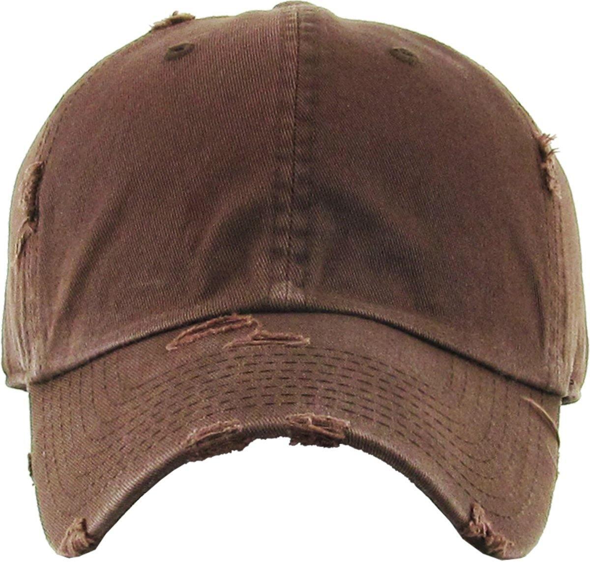 Blank Distressed Dad Hats - Constantly Create Shop