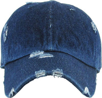 Thumbnail for Blank Distressed Dad Hats - Constantly Create Shop