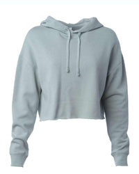 Thumbnail for Blank Premium Crop Top Hoodies (Women's) - Constantly Create Shop