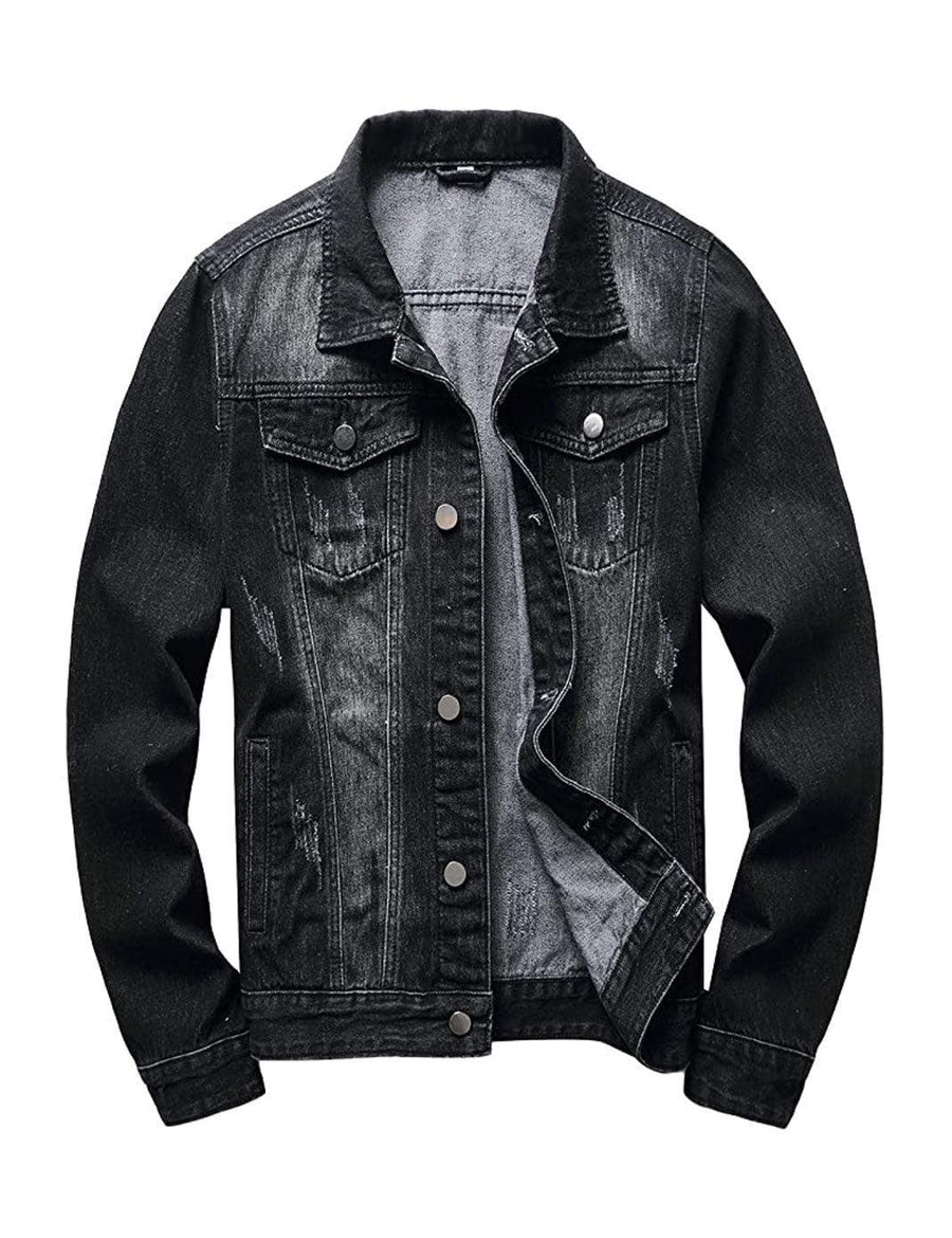 Blank Shady Black Denim Jacket - Constantly Create Shop