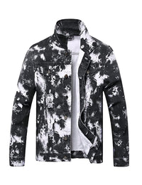 Thumbnail for Dark Night Black Denim Washed Jacket - Constantly Create Shop