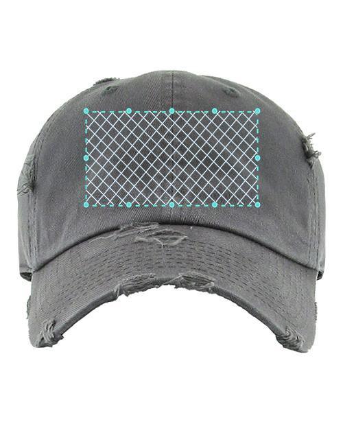 Embroidered Distressed Dad Hats - Constantly Create Shop