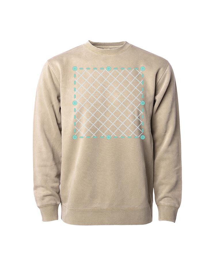 Pigment Dyed Crewneck Sweatshirt - Constantly Create Shop