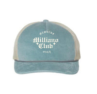 Thumbnail for Embroidered Richardson Mesh Back Corduroy Trucker Hats