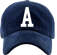 Thumbnail for Embroidered Corduroy Dad Hats