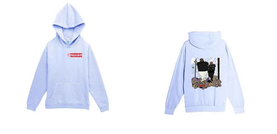 Lane 7 Vintage Urban Heavyweight Oversized Hoodie
