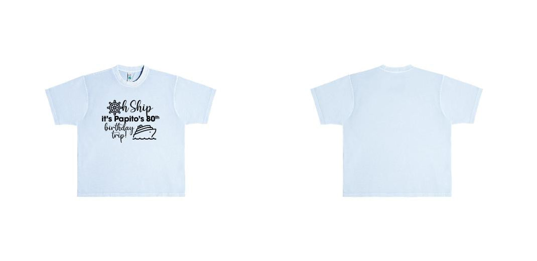 Lane 7 Heavyweight Pigment Boxy T-Shirt