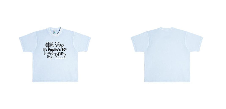 Lane 7 Heavyweight Pigment Boxy T-Shirt