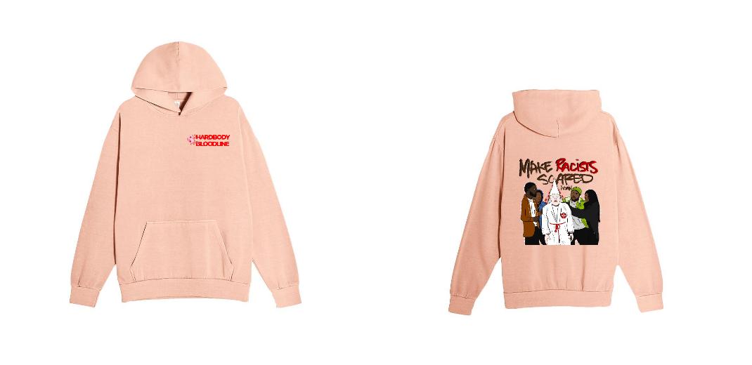 Lane 7 Vintage Urban Heavyweight Oversized Hoodie