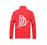 Thumbnail for Ripped Sleeve Denim Jackets