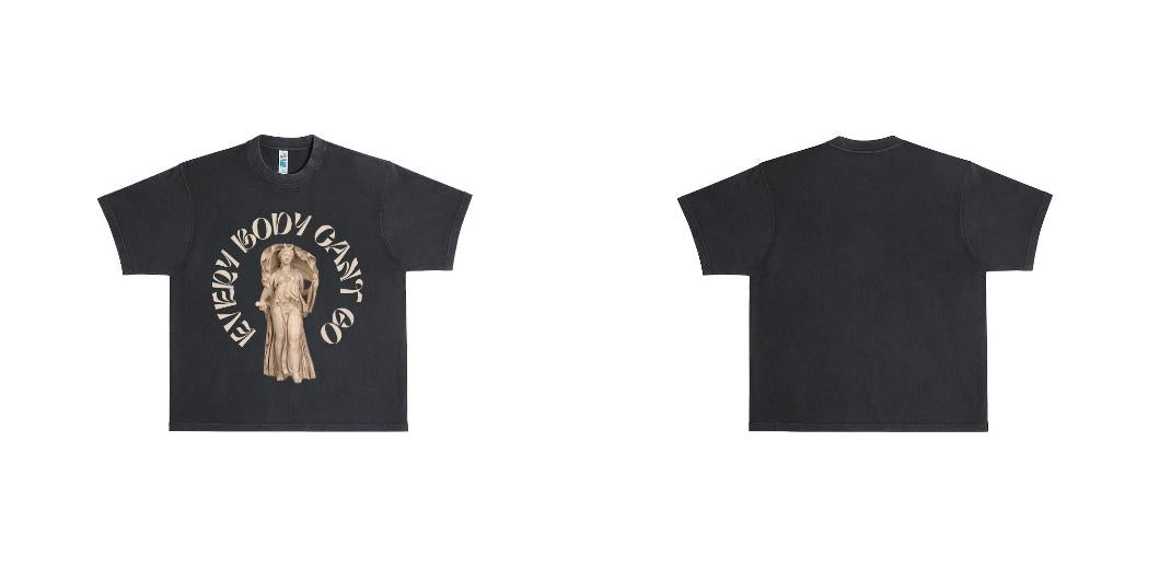 Lane 7 Heavyweight Pigment Boxy T-Shirt