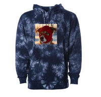 Thumbnail for Navy Tie Dye Hoodie