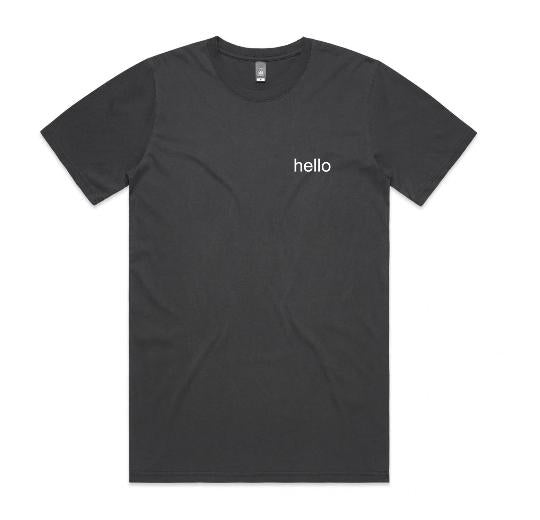 Embroidered AS Colour Staple Faded Tee
