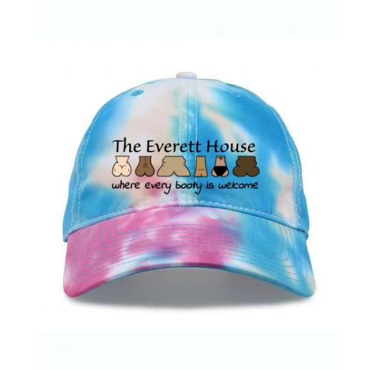 Embroidered Tie Dye Dad Hats