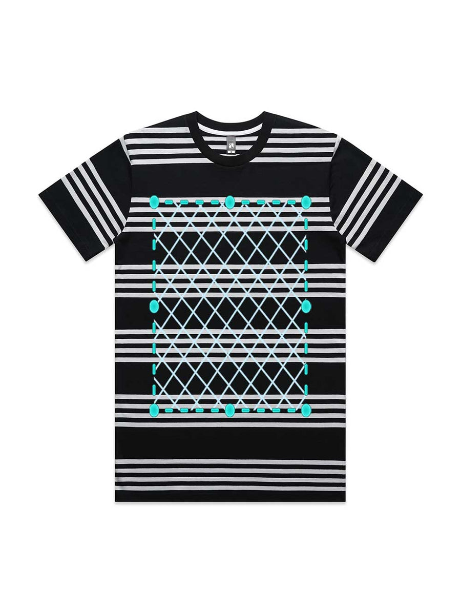 AS Colour Classic Heavyweight Quad Stripe Tee