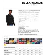 Thumbnail for Embroidered Bella + Canvas Midweight Unisex Hooded Sweatshirt