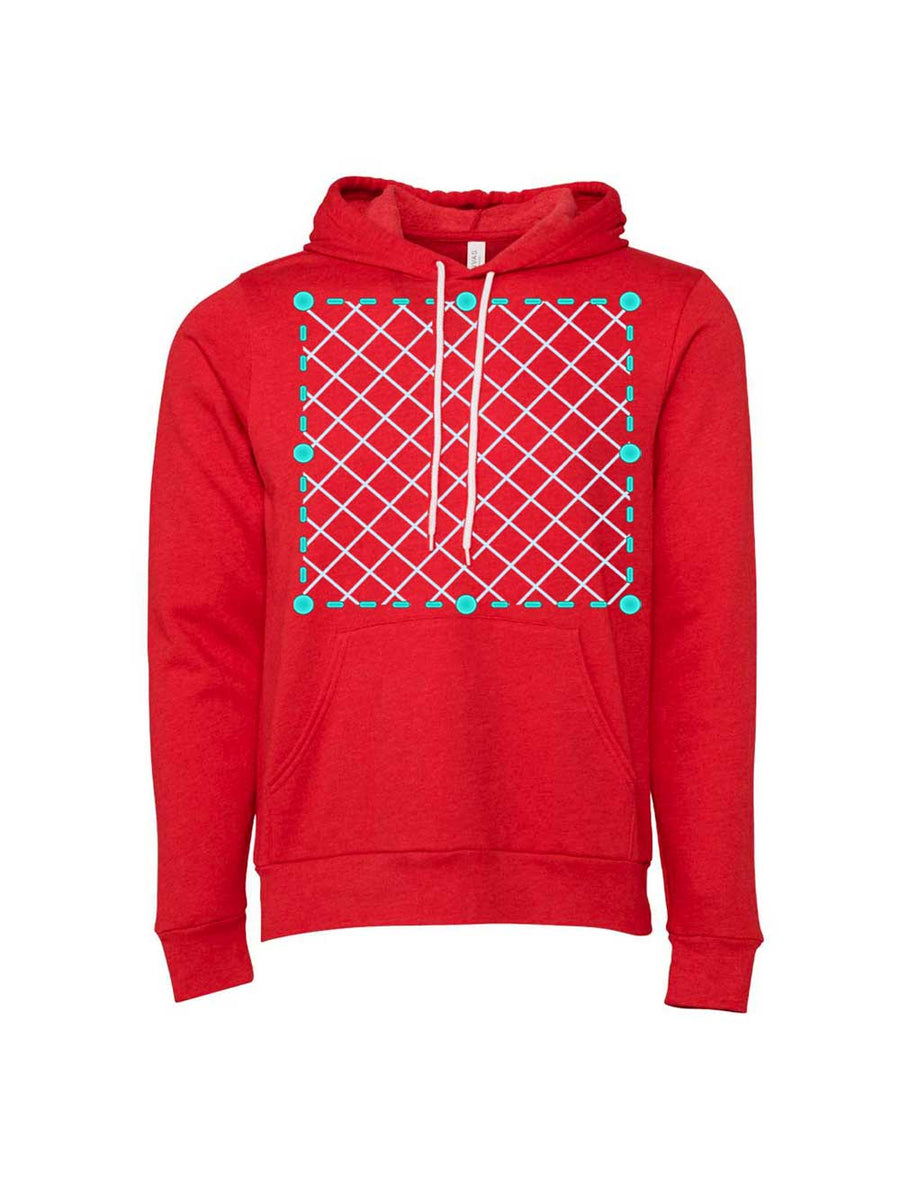 Midweight Bella + Canvas Sponge Fleece Unisex Hooded Sweatshirt