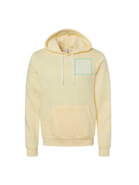 Thumbnail for Embroidered Bella + Canvas Midweight Unisex Hooded Sweatshirt