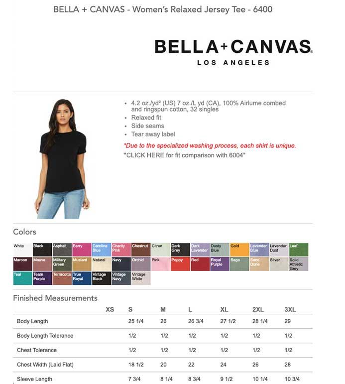 Bella+Canvas Relaxed Women's T-Shirt - Constantly Create Shop