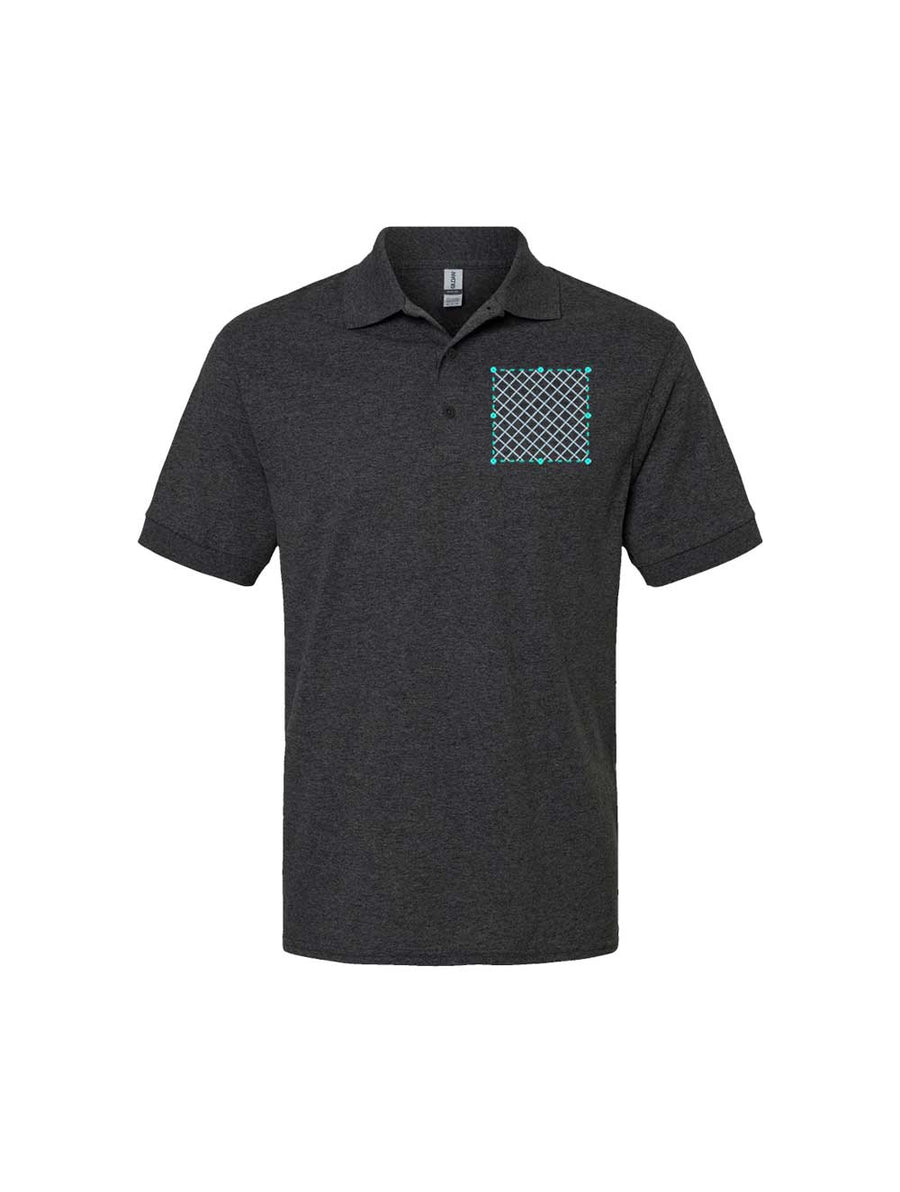 Embroidered Gildan DryBlend Jersey Polo Shirt
