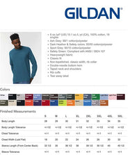 Thumbnail for Embroidered Gildan Heavyweight Long Sleeve Ultra Cotton T-Shirt