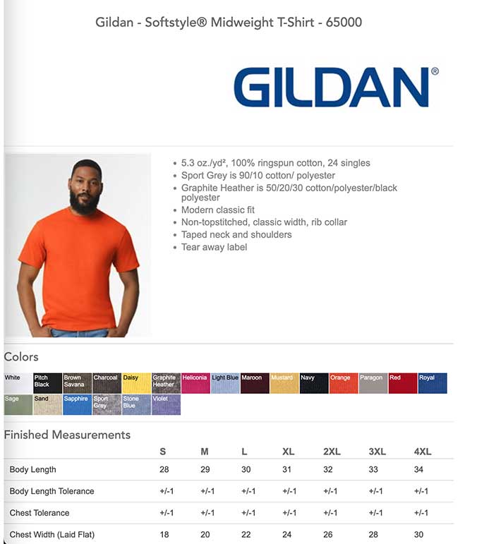 Gildan Midweight Softstyle T-Shirt
