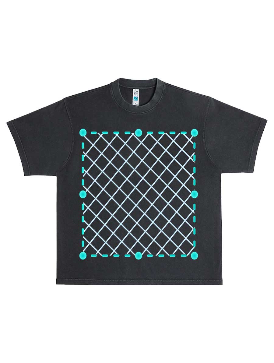 Lane 7 Heavyweight Pigment Boxy T-Shirt
