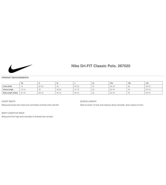 Embroidered Nike® Dri-Fit Classic Polo Shirt