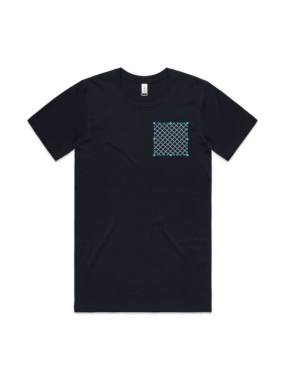 Embroidered AS Colour Organic Tee