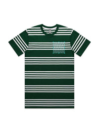 Thumbnail for Embroidered AS Colour Classic Heavyweight Quad Stripe Tee