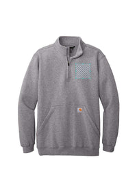 Thumbnail for Embroidered Carhartt® Midweight 1/4-Zip Mock Neck Sweatshirt - Constantly Create Shop
