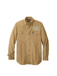 Thumbnail for Embroidered Carhartt Force® Solid Long Sleeve Shirt - Constantly Create Shop